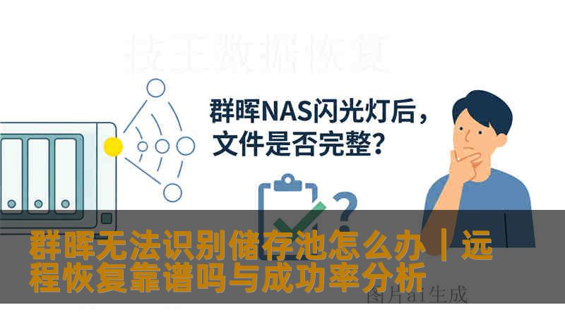 群晖无法识别储存池怎么办｜远程恢复靠谱吗与成功率分析