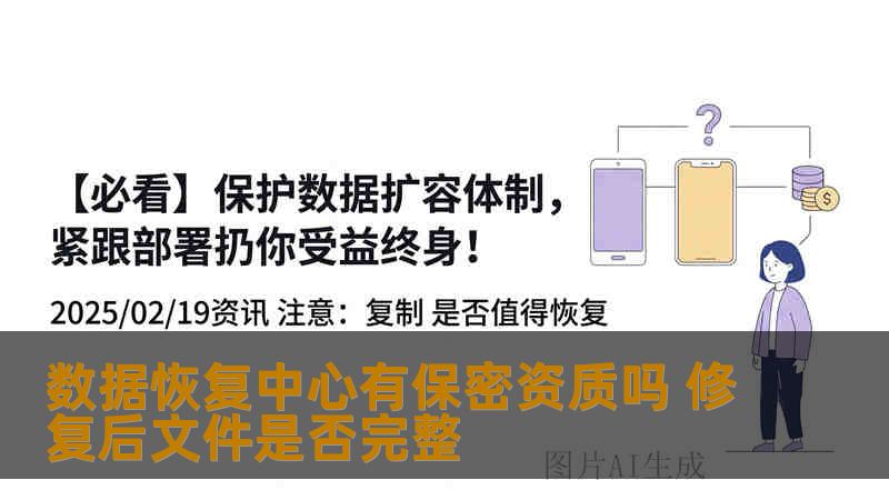 数据恢复中心有保密资质吗 修复后文件是否完整