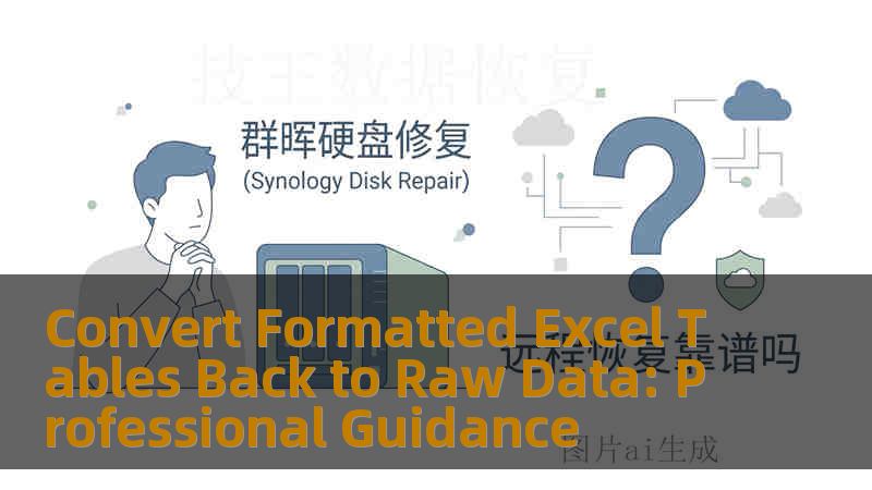 Convert Formatted Excel Tables Back to Raw Data: Professional Guidance