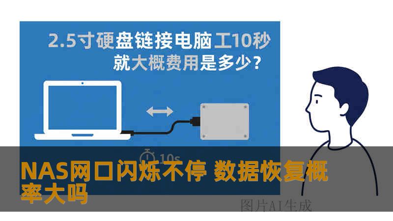 NAS网口闪烁不停 数据恢复概率大吗