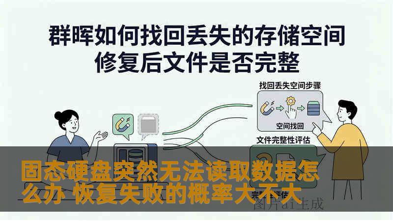 固态硬盘突然无法读取数据怎么办 恢复失败的概率大不大