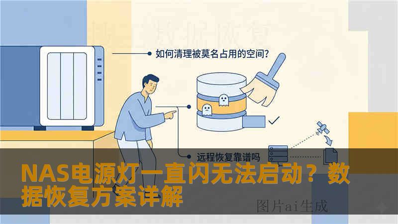 NAS电源灯一直闪无法启动？数据恢复方案详解