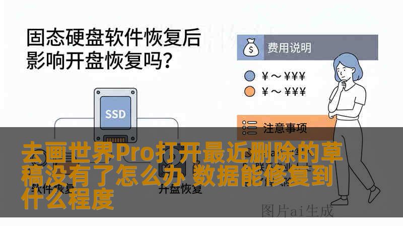 去画世界Pro打开最近删除的草稿没有了怎么办 数据能修复到什么程度