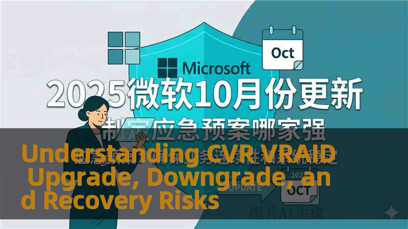 Understanding CVR VRAID Upgrade, Downgrade, and Recovery Risks