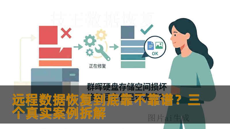 远程数据恢复到底靠不靠谱？三个真实案例拆解