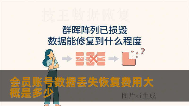 会员账号数据丢失恢复费用大概是多少