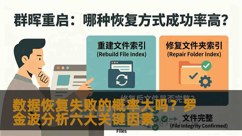 数据恢复失败的概率大吗？罗金波分析六大关键因素