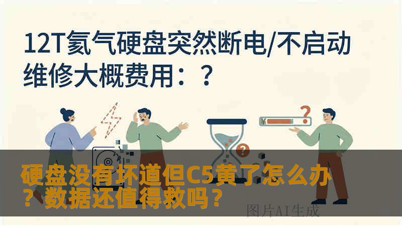 硬盘没有坏道但C5黄了怎么办？数据还值得救吗？