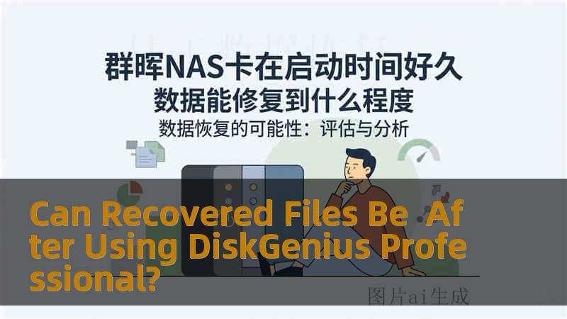 Can Recovered Files Be  After Using DiskGenius Professional?