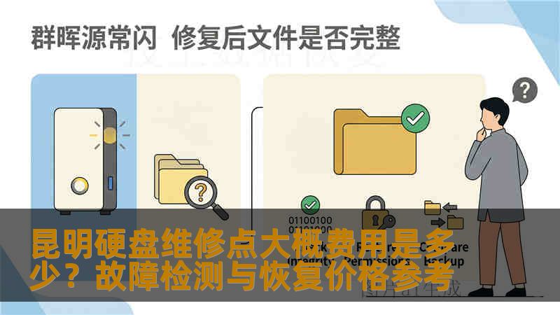 昆明硬盘维修点大概费用是多少？故障检测与恢复价格参考
