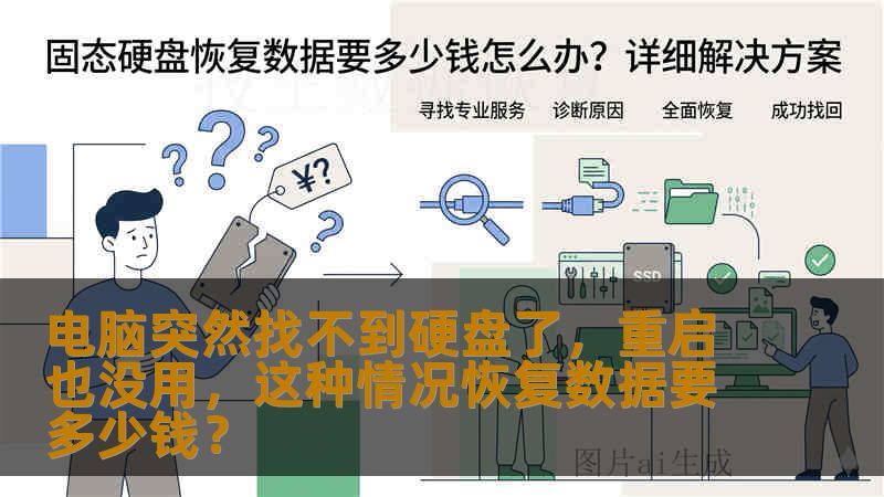电脑突然找不到硬盘了，重启也没用，这种情况恢复数据要多少钱？