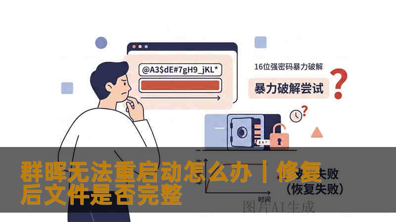 群晖无法重启动怎么办｜修复后文件是否完整