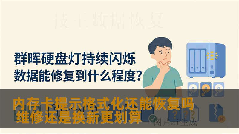 内存卡提示格式化还能恢复吗 维修还是换新更划算