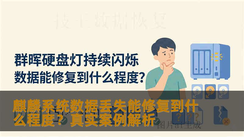 麒麟系统数据丢失能修复到什么程度？真实案例解析