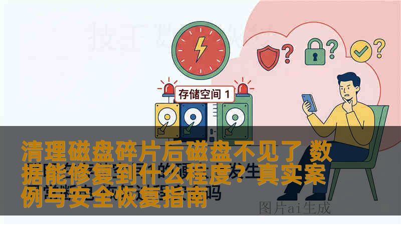 清理磁盘碎片后磁盘不见了 数据能修复到什么程度？真实案例与安全恢复指南