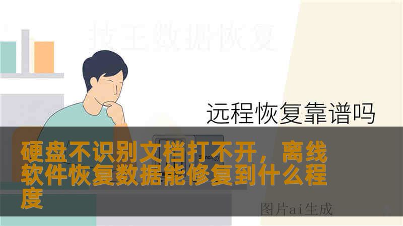 硬盘不识别文档打不开，离线软件恢复数据能修复到什么程度