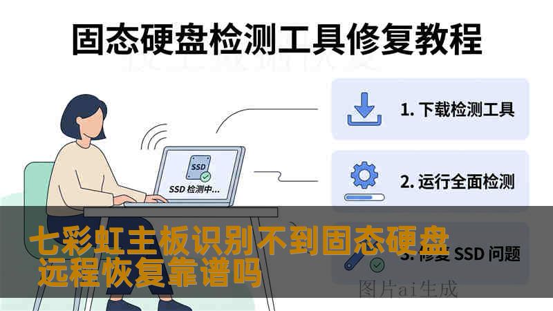 七彩虹主板识别不到固态硬盘 远程恢复靠谱吗