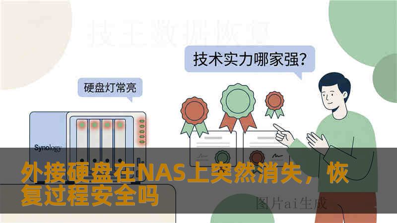 外接硬盘在NAS上突然消失，恢复过程安全吗