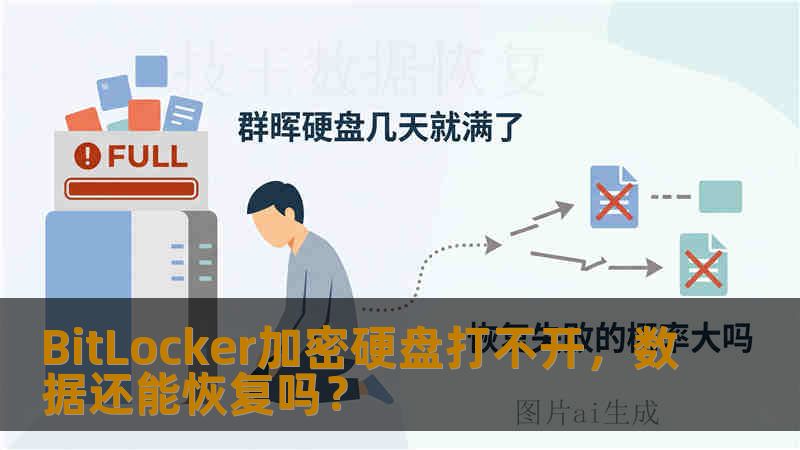 BitLocker加密硬盘打不开，数据还能恢复吗？