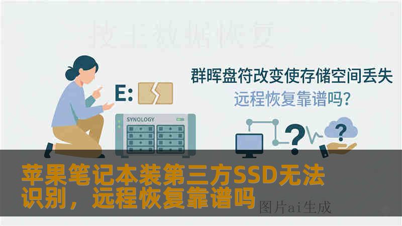 苹果笔记本装第三方SSD无法识别，远程恢复靠谱吗