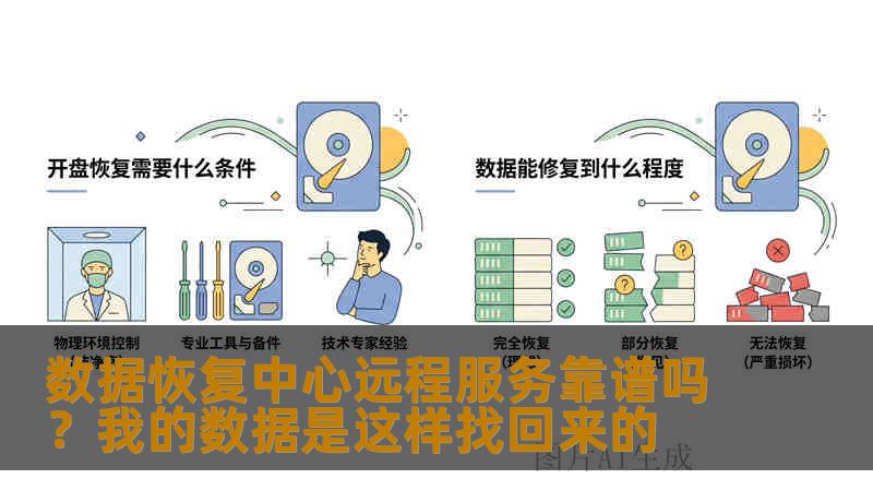 数据恢复中心远程服务靠谱吗？我的数据是这样找回来的