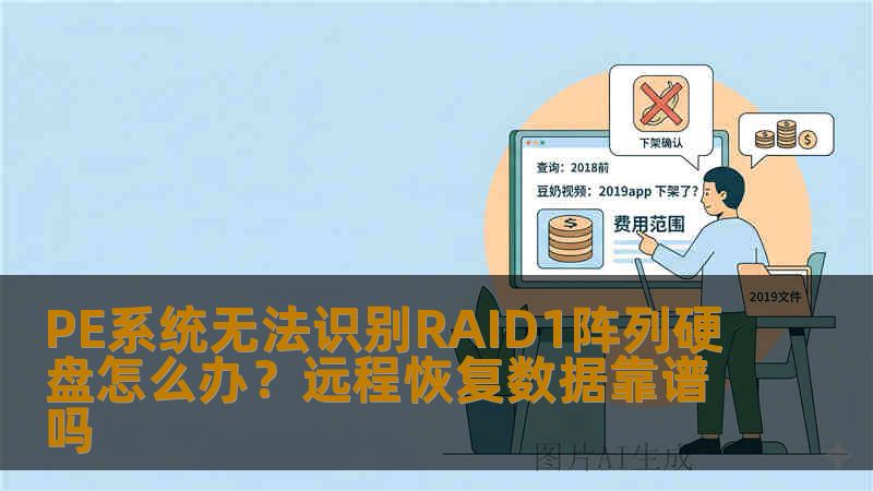 PE系统无法识别RAID1阵列硬盘怎么办？远程恢复数据靠谱吗