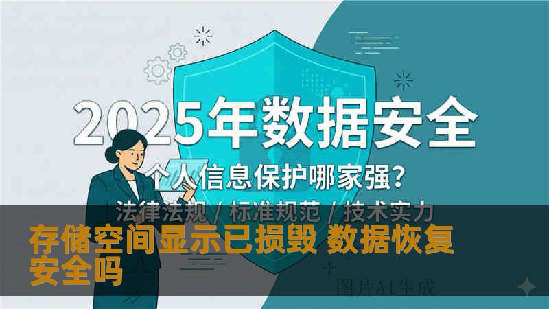存储空间显示已损毁 数据恢复安全吗