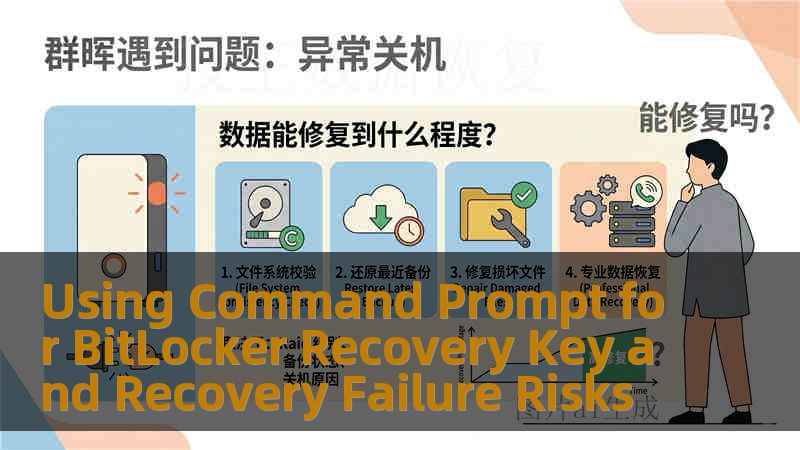 Using Command Prompt for BitLocker Recovery Key and Recovery Failure Risks