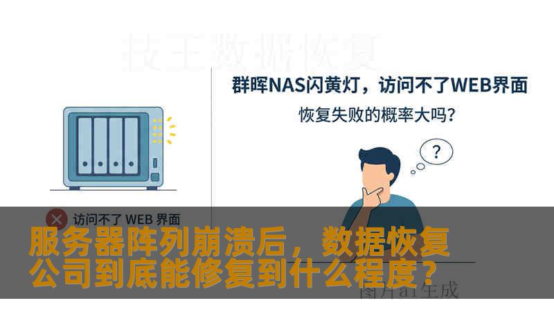 服务器阵列崩溃后，数据恢复公司到底能修复到什么程度？