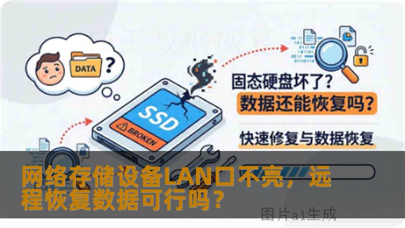 网络存储设备LAN口不亮，远程恢复数据可行吗？