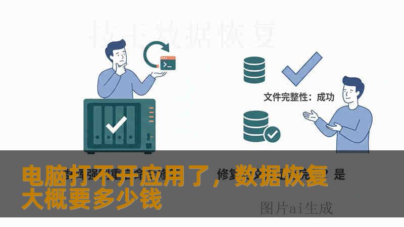 电脑打不开应用了，数据恢复大概要多少钱
