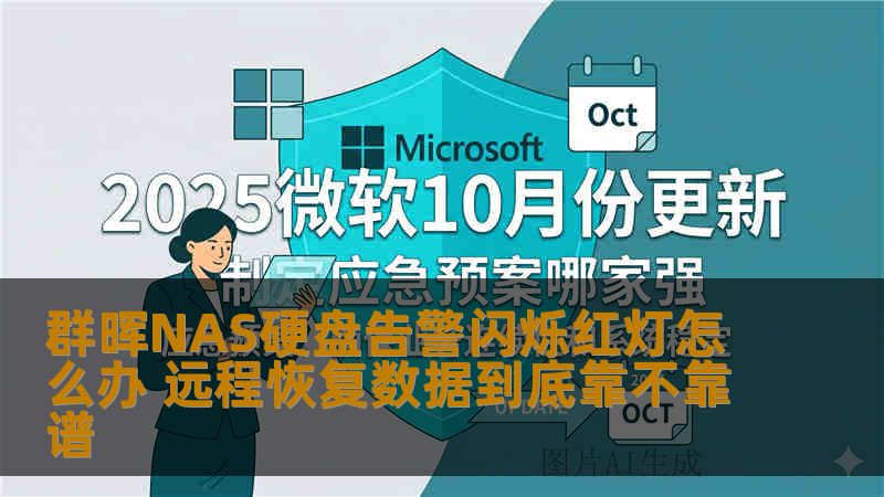 群晖NAS硬盘告警闪烁红灯怎么办 远程恢复数据到底靠不靠谱