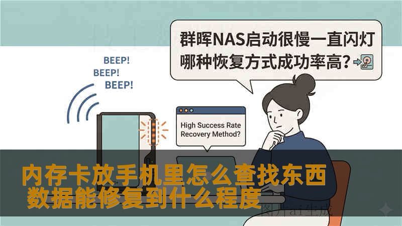 内存卡放手机里怎么查找东西 数据能修复到什么程度