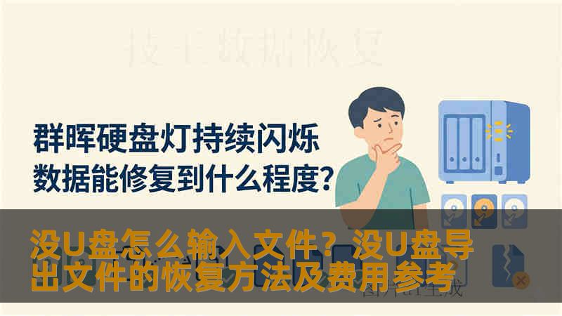 没U盘怎么输入文件？没U盘导出文件的恢复方法及费用参考
