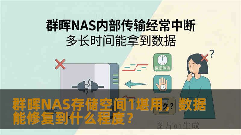 群晖NAS存储空间1堪用，数据能修复到什么程度？