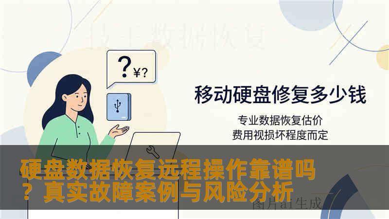 硬盘数据恢复远程操作靠谱吗？真实故障案例与风险分析