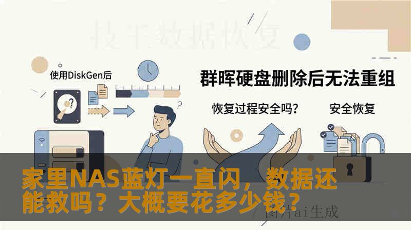 家里NAS蓝灯一直闪，数据还能救吗？大概要花多少钱？
