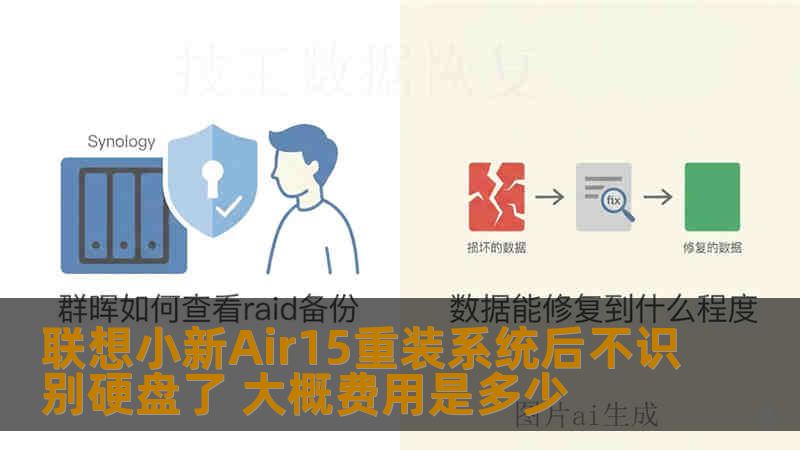 联想小新Air15重装系统后不识别硬盘了 大概费用是多少 联想小新Air15重装系统后不识别硬盘了 大概费用是多少
