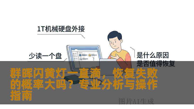 群晖闪黄灯一直滴，恢复失败的概率大吗？专业分析与操作指南