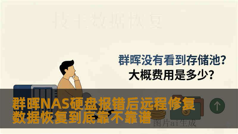 群晖NAS硬盘报错后远程修复数据恢复到底靠不靠谱