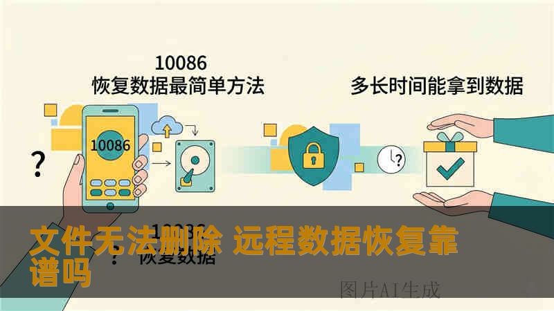 文件无法删除 远程数据恢复靠谱吗 文件无法删除 远程数据恢复靠谱吗