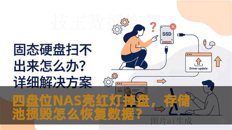 四盘位NAS亮红灯掉盘，存储池损毁怎么恢复数据？