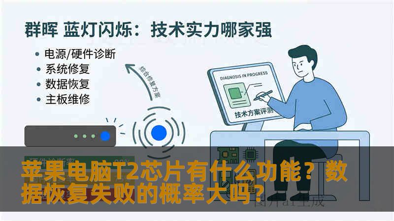 苹果电脑T2芯片有什么功能?数据恢复失败的概率大吗? 苹果电脑T2芯片有什么功能?数据恢复失败的概率大吗?
