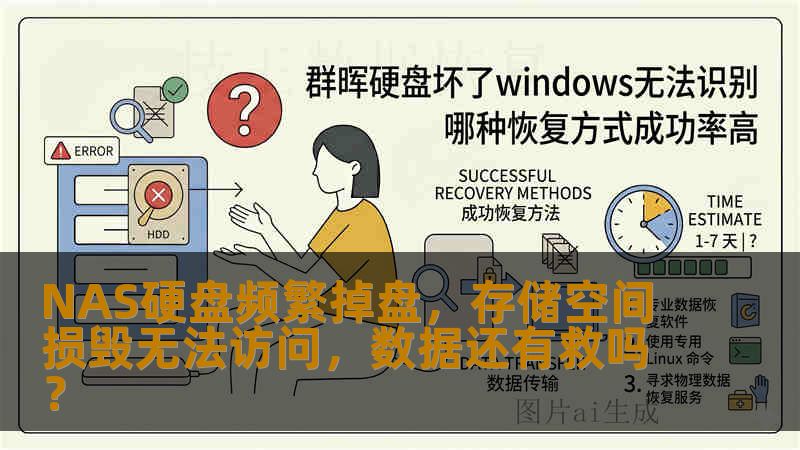 NAS硬盘频繁掉盘，存储空间损毁无法访问，数据还有救吗？