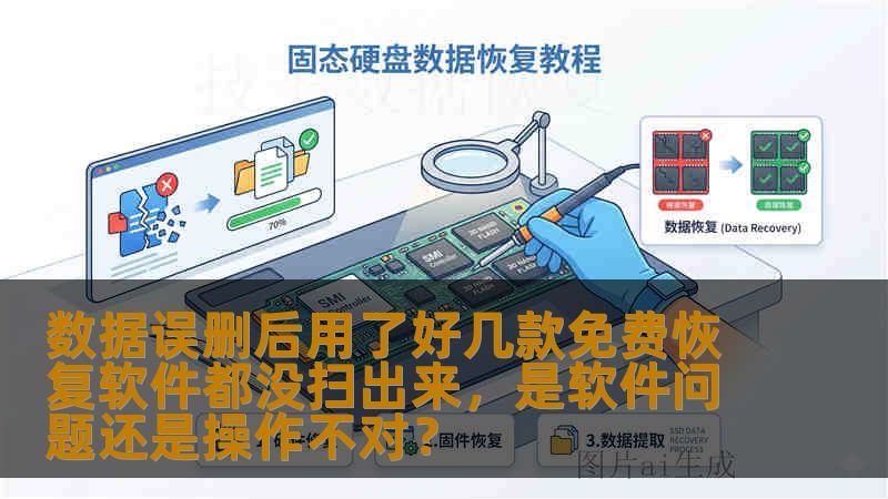 数据误删后用了好几款免费恢复软件都没扫出来，是软件问题还是操作不对？