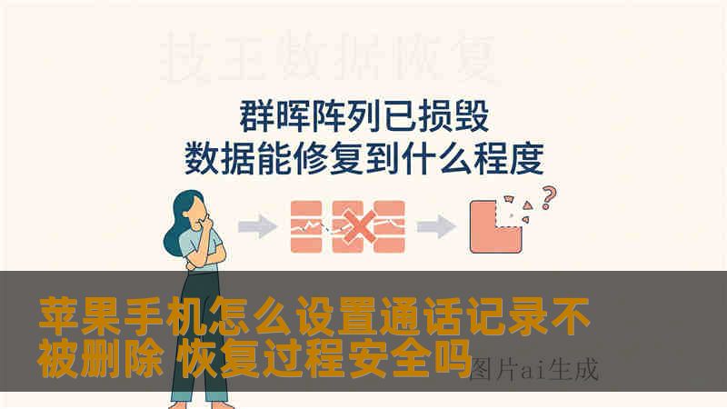 苹果手机怎么设置通话记录不被删除 恢复过程安全吗 苹果手机怎么设置通话记录不被删除 恢复过程安全吗