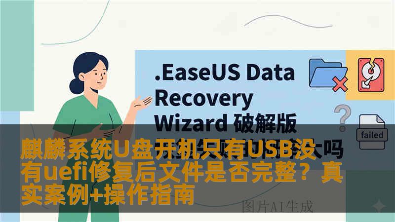 麒麟系统U盘开机只有USB没有uefi修复后文件是否完整？真实案例+操作指南