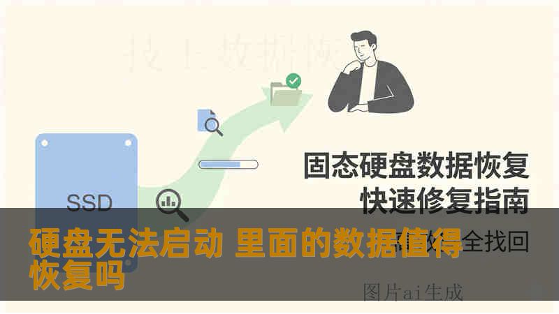 硬盘无法启动时，数据恢复是否值得？从故障类型、恢复成本、数据价值三个角度分析，结合台式机异响、Mac SSD无法挂载、NAS RAID5异常三个真实案例，帮你判断恢复价值。