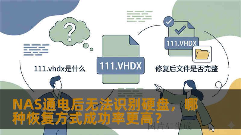 NAS通电后无法识别硬盘，哪种恢复方式成功率更高？