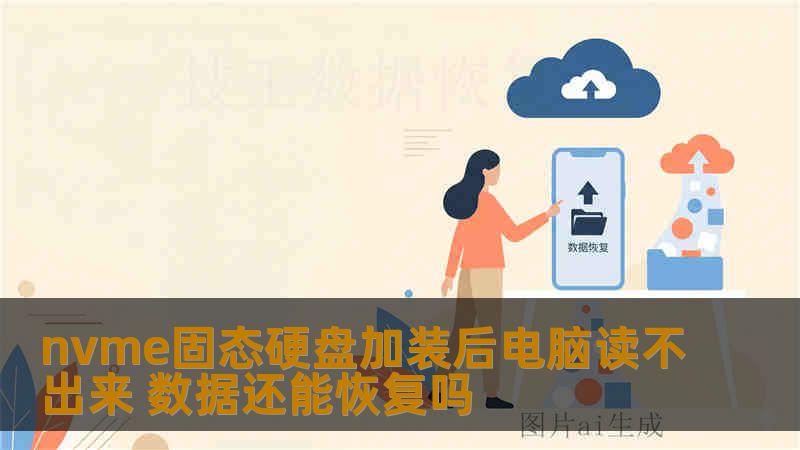 nvme固态硬盘加装后电脑读不出来 数据还能恢复吗